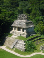 Mayan ruins at Palenque 
